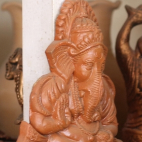 Terracotta Lord Ganesha Wall Hanging
